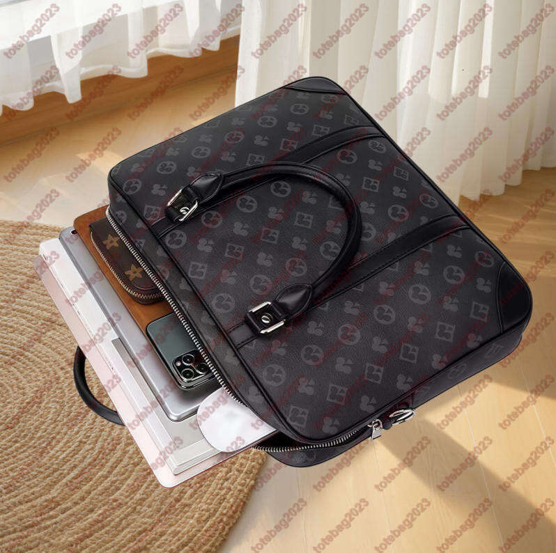 TOTE 10A Quality Designers bags Mens Women briefcase Bag Designer Luxurys Style handbag Classic Hobo Fashion bag Purses wallets Brown Laptop bag briefcase 66666 888