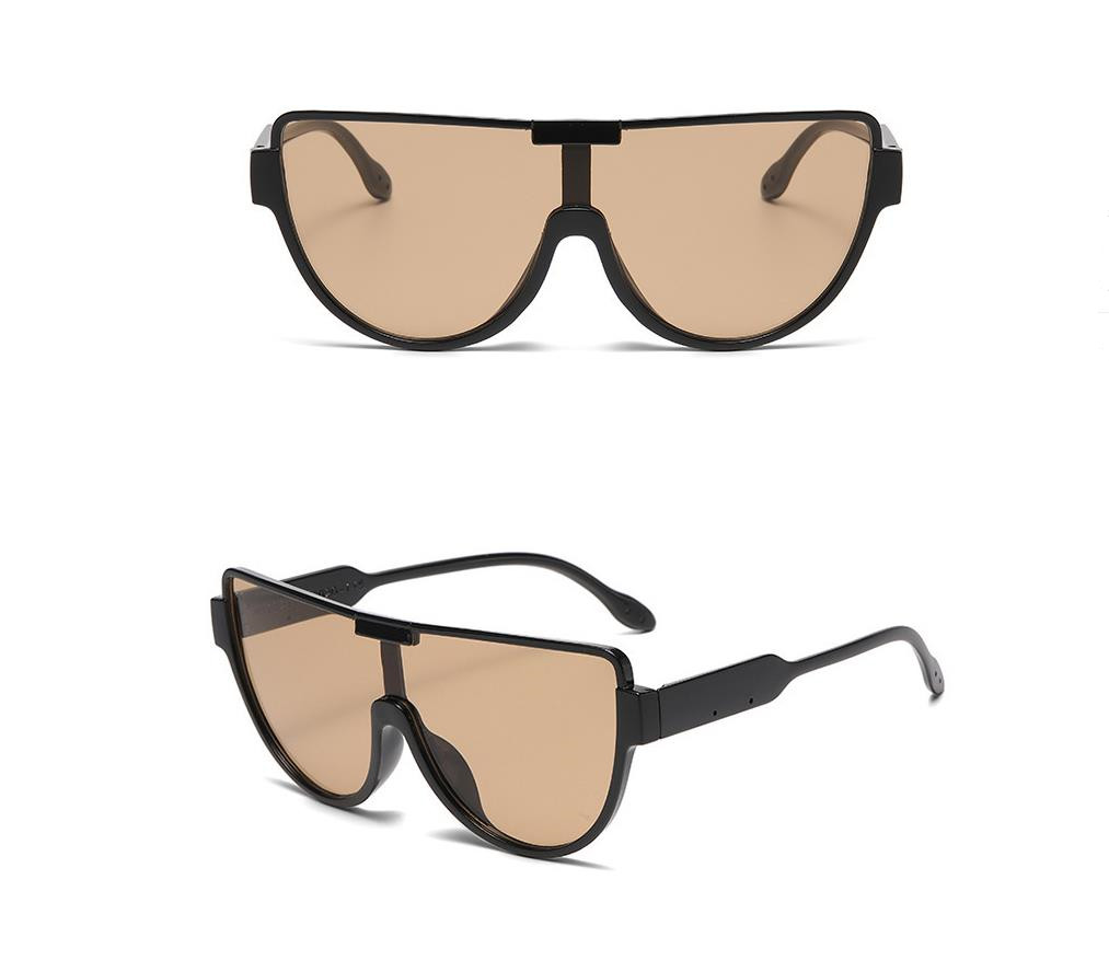 Designer Sunglasses For Women Men Oversize Frame Sunglasses Fashion Classic Sunglasses Luxury Polarized Goggle Pilot PC Frame Oversized UV400 Eyewear 