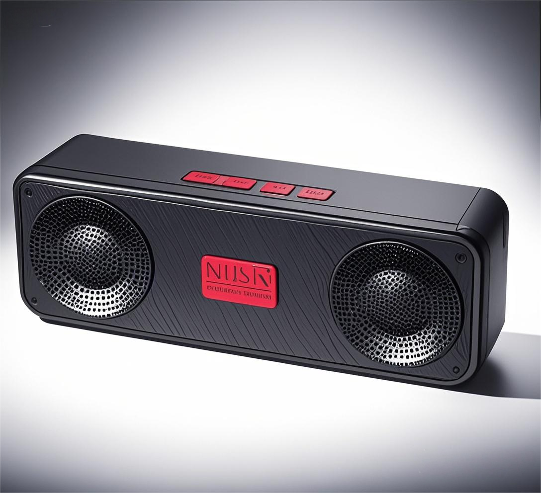 S18 Wireless Creative Bluetooth Speaker with Microphone Portable Desktop Supports Mobile Phone/PC Audio Playback, Computer Subwoofer Function