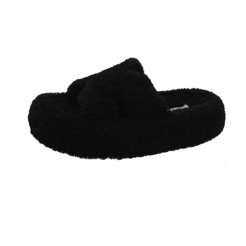 hot Free delivery designer ladies' shoes Fashionable cotton slippers with personalized fleece cotton slippers