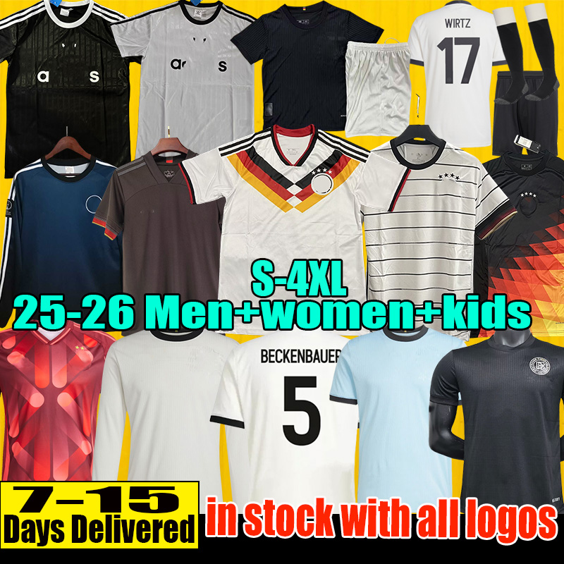 BECKENBAUER 2025 125 germany jersey KROOS kids Deutschland Trikot camisa alemania maillot foot MUSIALA allemagne germany em trikot football jersey dfb trikot gk