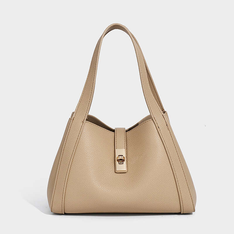 Best Seller Designer Bag Classic Small Tote Bags For Women Handbags Purses 2025 New In PU Lychee Pattern Lock With Inner Pocket Shoulder