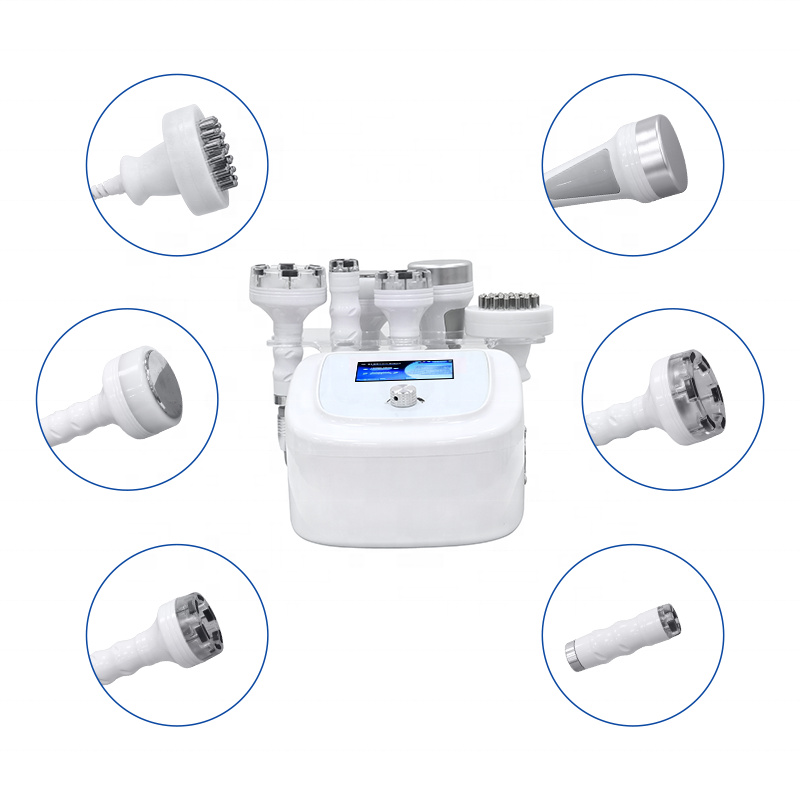 6 in 1 80K Lipo Cavitation RF Ultrasonic Vacuum Body Slimming Sculpting Machine Face Massager Facial Beauty Health Device