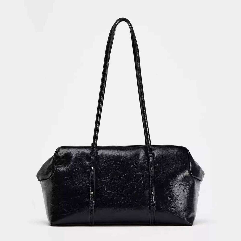 Large Capacity Shoulder High Quality Tote Bags For Women PU Leather Handbag Designer Boston Bag Shopper Purses Clutch