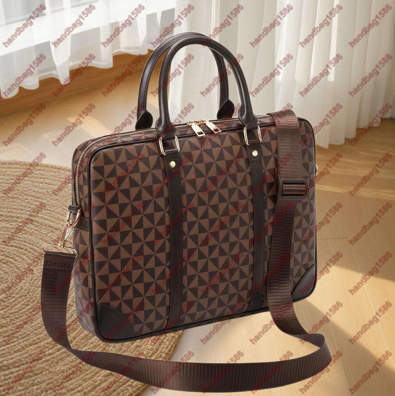 Designers bags Mens Women briefcase Bag Designer Luxurys Style handbag Classic Hobo Fashion bag Purses wallets Brown Laptop bag briefcase 88888 888