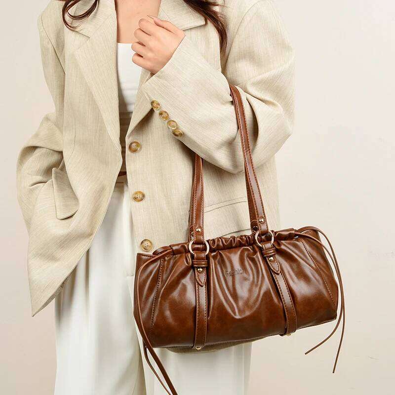 Large Capacity PU Leather Handbags High Quality Ladies Shoulder Messenger Bags For Women Casual Female Tote Shopping Bag