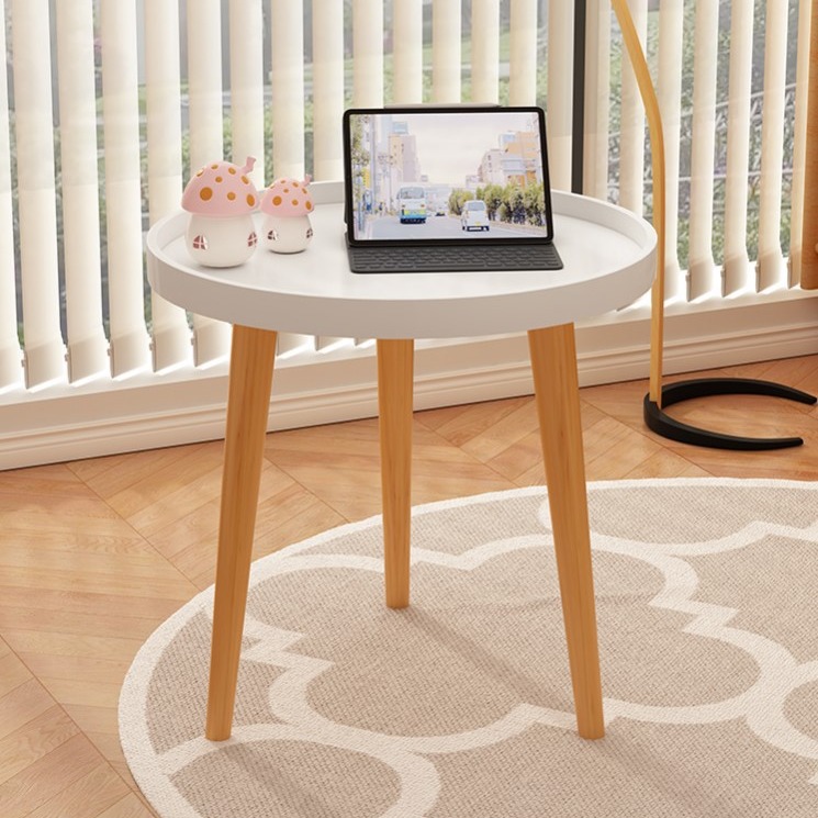 M9092 Simple rental room living room simple round small coffee table