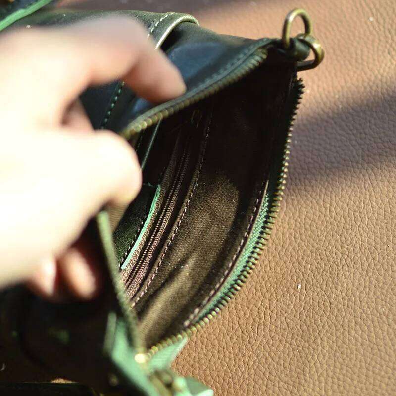 AETOO First Layer Leather New Fashion Women's Crossbody Cosmetics Storage Large Capacity Mobile Phone Bag Everything Sho