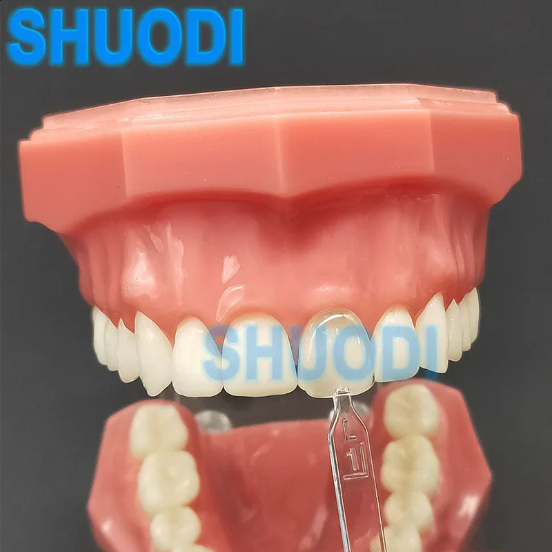 32pcs/set Dental Veneers Mould Autoclave Composite Resin Mold Light Cure Fast Quick Anterior Front Teeth Whitening Tools 250228