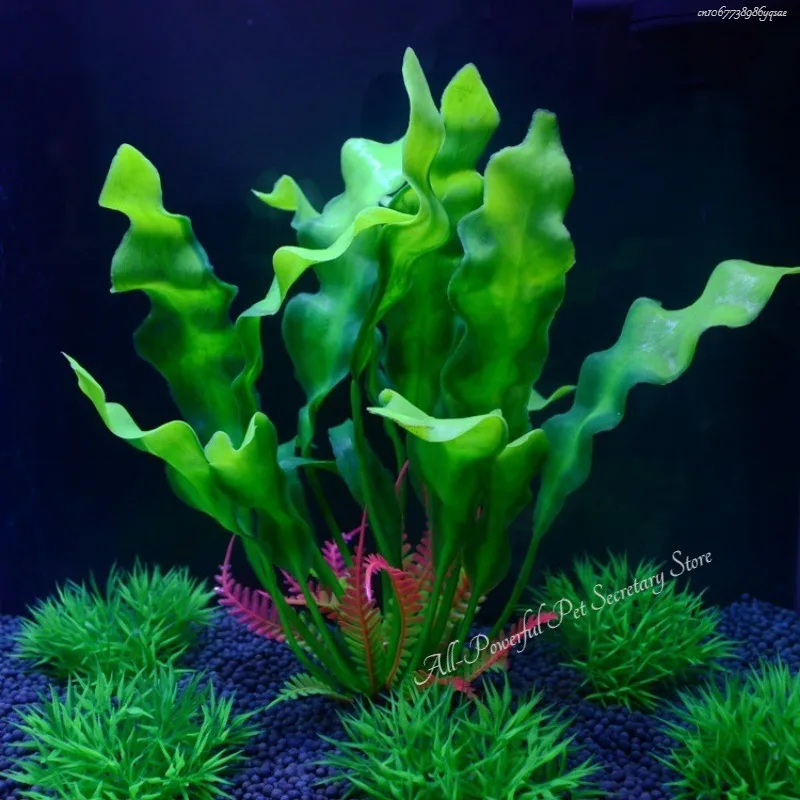 1pcs 20cm Plastic Aquarium Plants Fish Tank Decorations Artificial Seaweed Water grass Underwater Plants For Aquarium Ornament