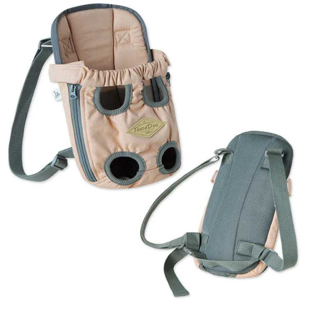 Wiggle-Sack Backpack Dog Carrier Touchdog Fashion Designer Front Breathable Puppy Carrying Bag Large Capacity Fashion Carrying Pet Supplies 250205