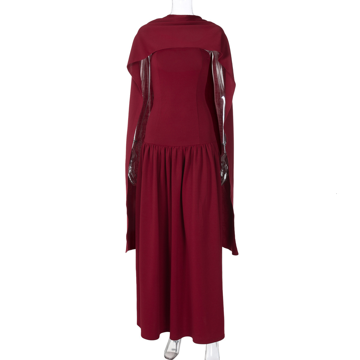 Women's Clothing 2025 Spring/Summer New Product Fashionable And Sexy Back Strap Splicing Strapless Dress