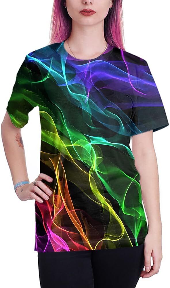 Mens T shirt Mens Womens Graphic T-Shirts Unisex 3D Printed Short Sleeve Shirts Tops tee Casual tops summer clothes color