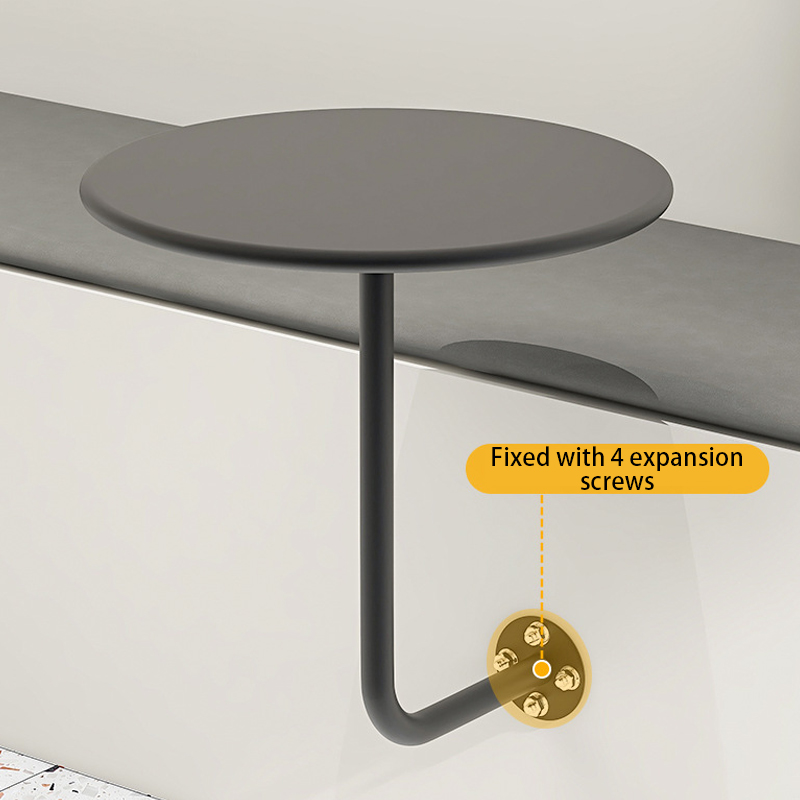 Netroots cafe card seat fixed wall table simple wind milk tea dessert store small round table