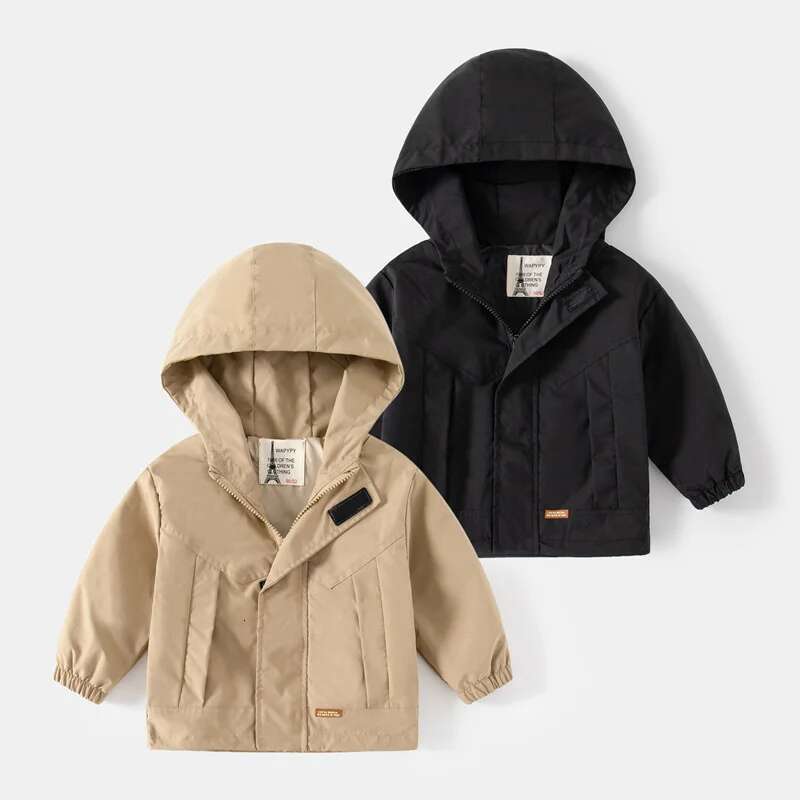 Ddmyshoesvip Autumn Boys Jackets Chlidren Windbreaker Coats Outerwear Cartoon Dinosaur Hoodies For Kids Clothes Fashion Baby Jacket