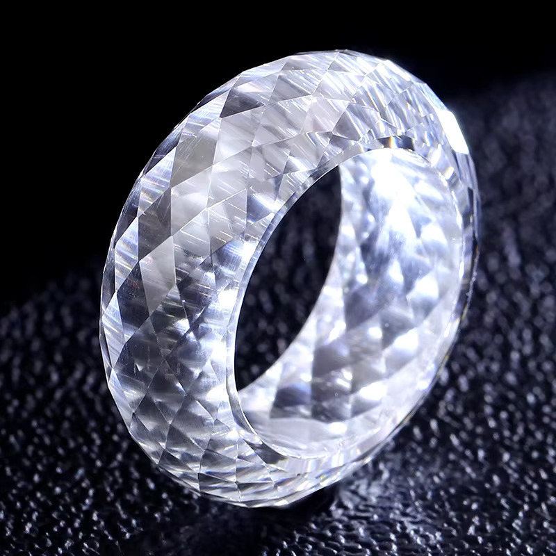 Hip Hop Iced Out Jewelry Pass Dia Tester D VVS Mens Moissanite Ring New Design Engagement and Wedding Rings