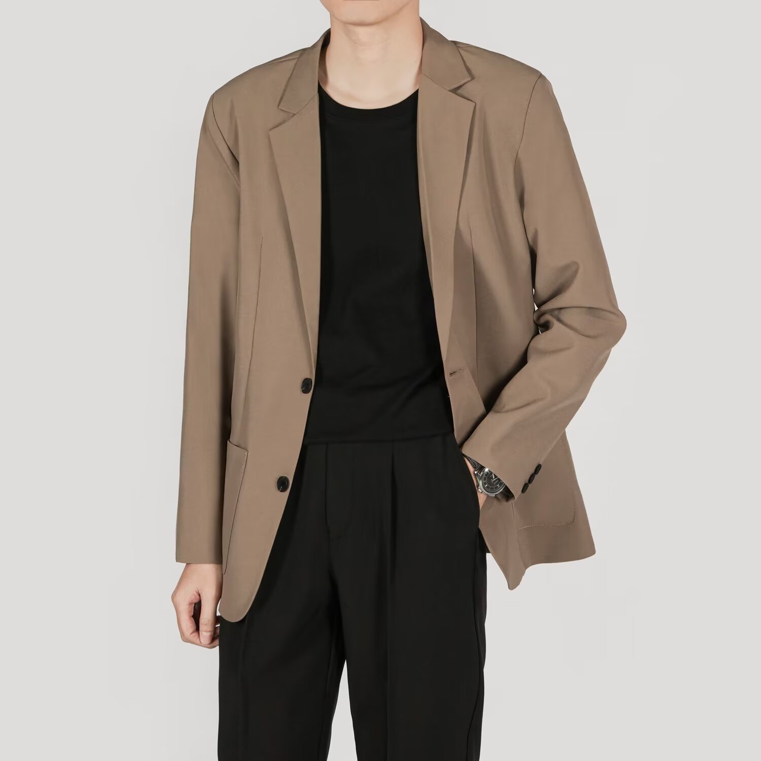 F228Trendy Korean Casual Outfit Collection - Seasonal Suit Sets for Petite Frames
