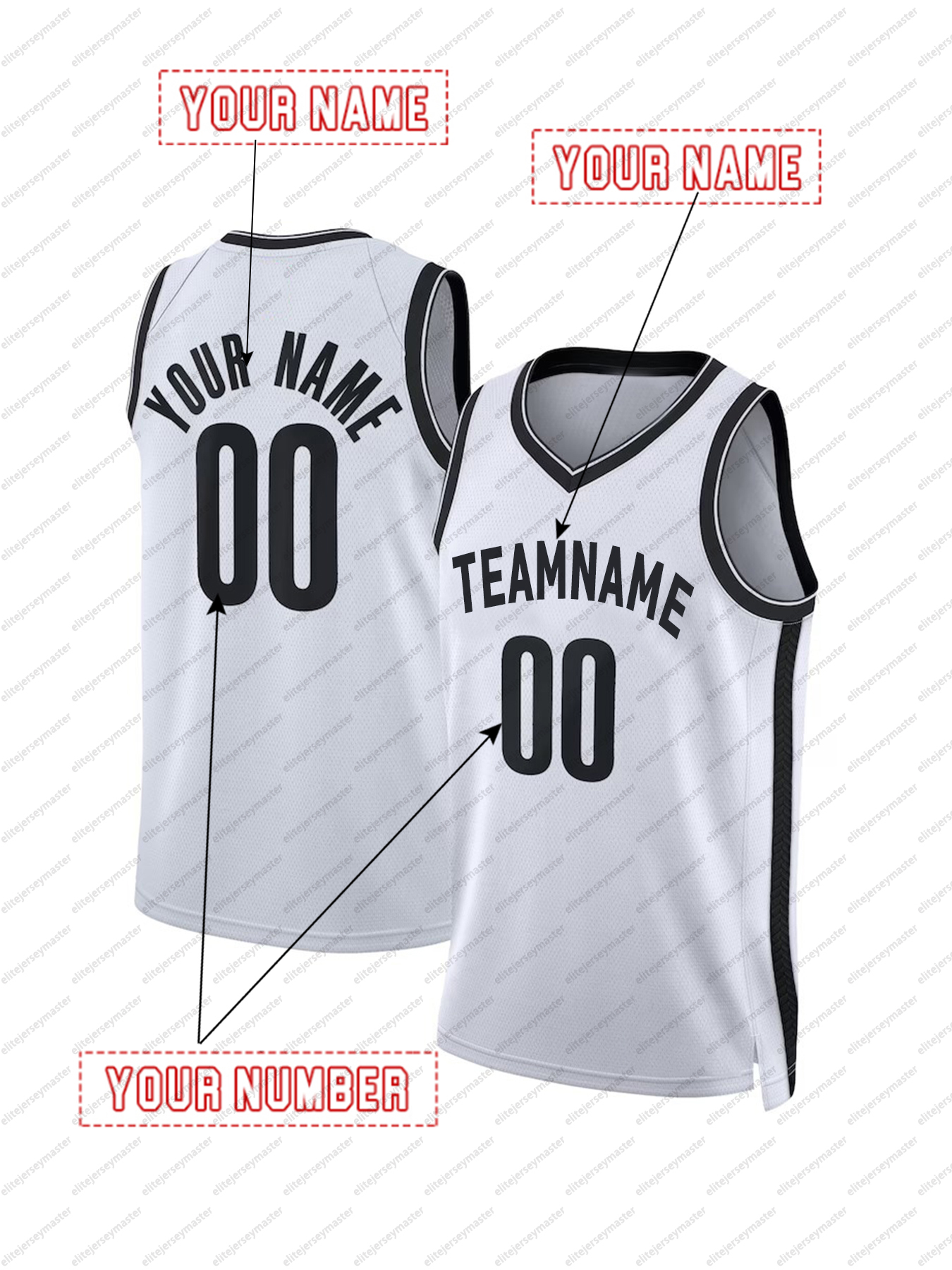 Durant Russell Custom Basketball Jersey Cam Thomas Stitched Personalized Customized Jerseys Custom Any Number Name 333