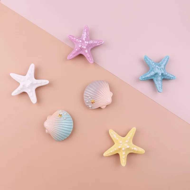 Large Starfish Charms Bogg Bags Pins EVA Rubber Wen Tote Handbag Decorative Shell Buckles Badge Bag Bogg Bag Accessories Y250228
