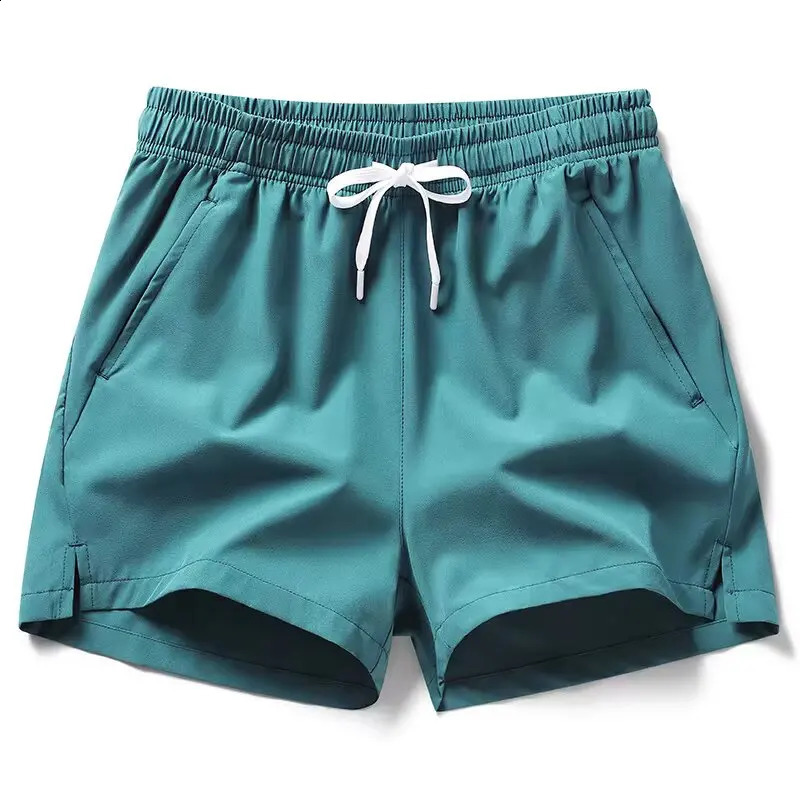 2024 summer selling sports shorts running pants three piece mens and womens zippered pockets couples short 250225