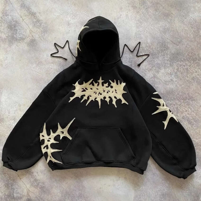 American fashion new street loose and lazy style unisex gothic niche Y2K hoodie gift for man