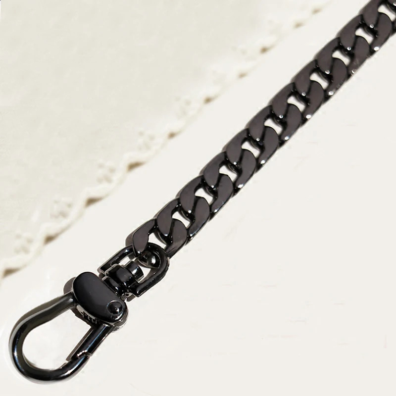 9mm Metal Replacement Chains Shoulder Bags Straps Handles DIY 40cm-140cm Gold Silver Gun Black Brushed Bronze Bag Handles 250227