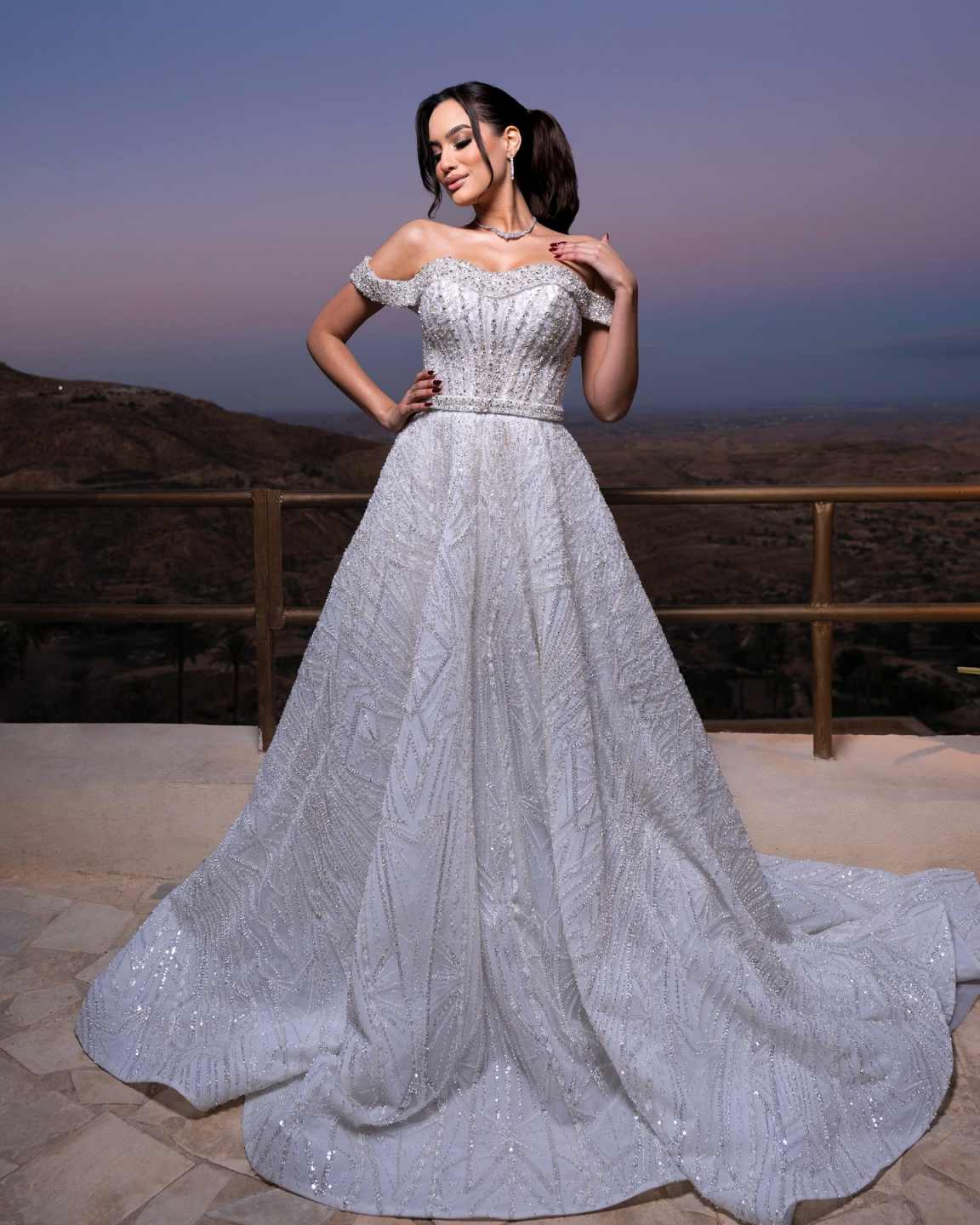 Glamorous A-Line Prom Dresses Beading Shining Appliques Backless Side Split Lace Gown Custom Made Plus Size Party Dress Vestido De Noite