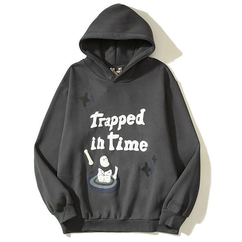 High hip-hop street personality letter hoodie men's coat