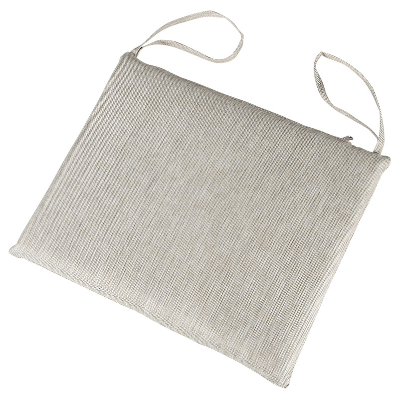 Horseshoe Windsor chair folding chair dining chair cushion winter plush household milk tea store chair imitation wool square cushion