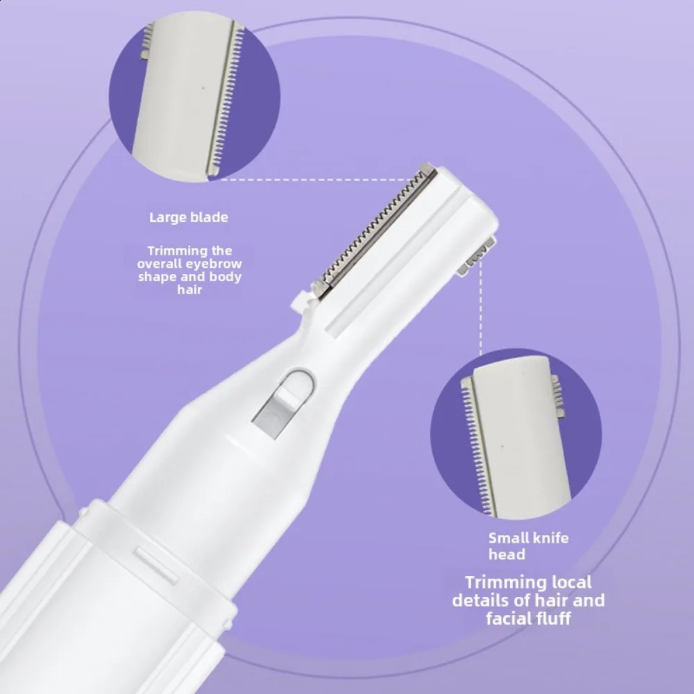 Electric eyebrow trimmer for women rechargeable mini private eyebrow trimmer shaving tool for beginners 250224
