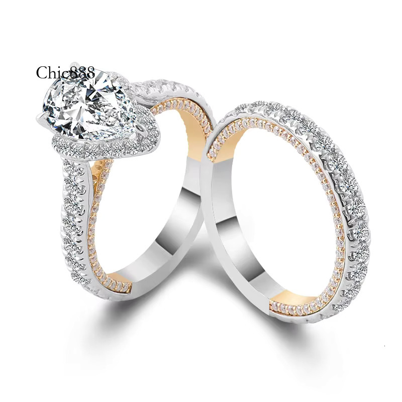 10K/14K/ Solid Gold Ring Def Vvs Moissanite Engagement Rings for Women Lab Dia Jewelry Customised Fashion Classic