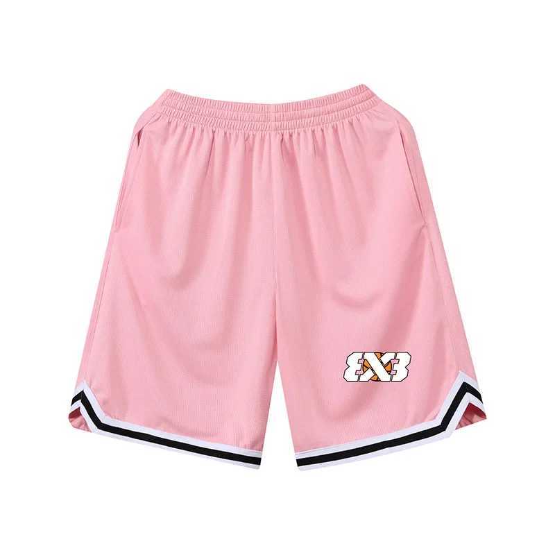 Men's Shorts American Sports Basketball Shorts Men Gym Street Ball Trendy Quick-drying Beach Training Running Loose 45-foot Hip-hop Pants J250301