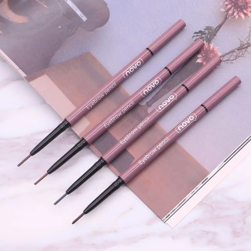 1.5mm Novel Eyebrow Pencils Fine Lead NOVO Waterproof High Quality Professional Makeup Automatic Eyebrow Pencil 250222