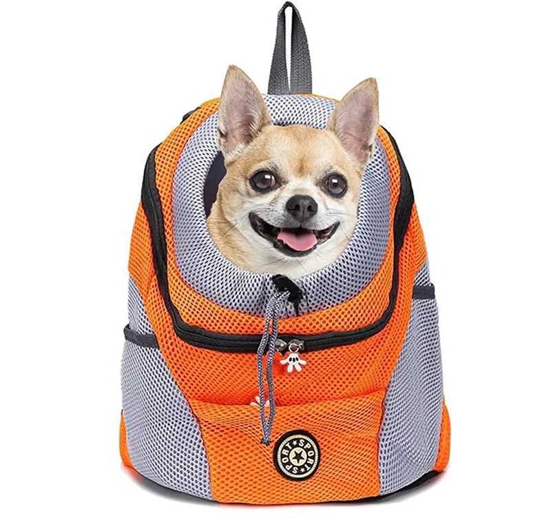 Pet Cat Dog Backpack Out Walking Travel Portable Animal Transport Bag Small Dogs Chihuahua Carrying Shoulder Backpack 250205