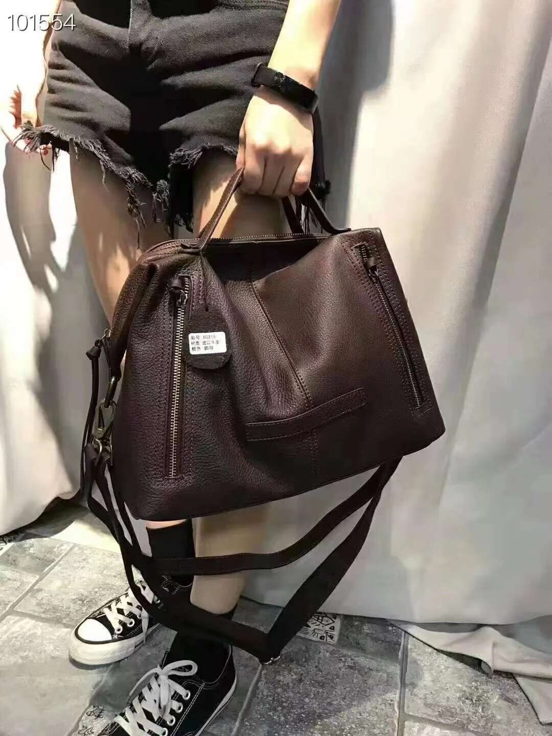 Genuine First Layer Leather Women Handbags 2022 New Fashion Bags One Shoulder Large Capacity Casual Messenger Bag