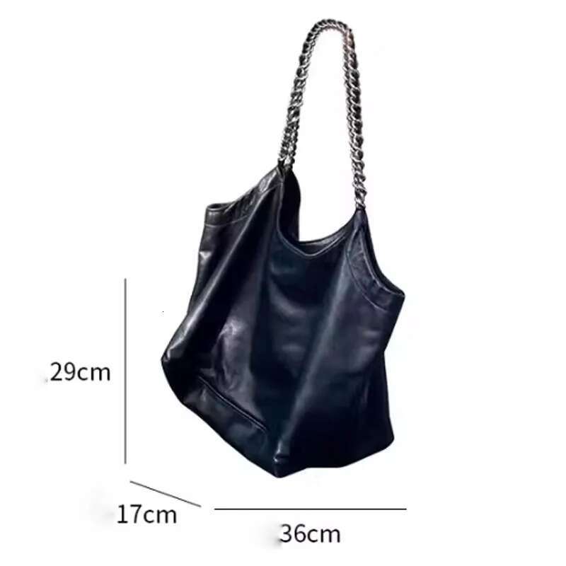 Large Capacity Commuting Tote Women Handbag Fashion Soft PU Leather Single Shoulder Armpit Bucket Bag