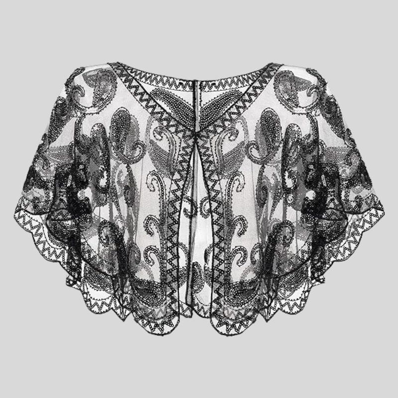 New arrival1920s European and American retro sequined beaded shawl women's dress small vest versatile small coat