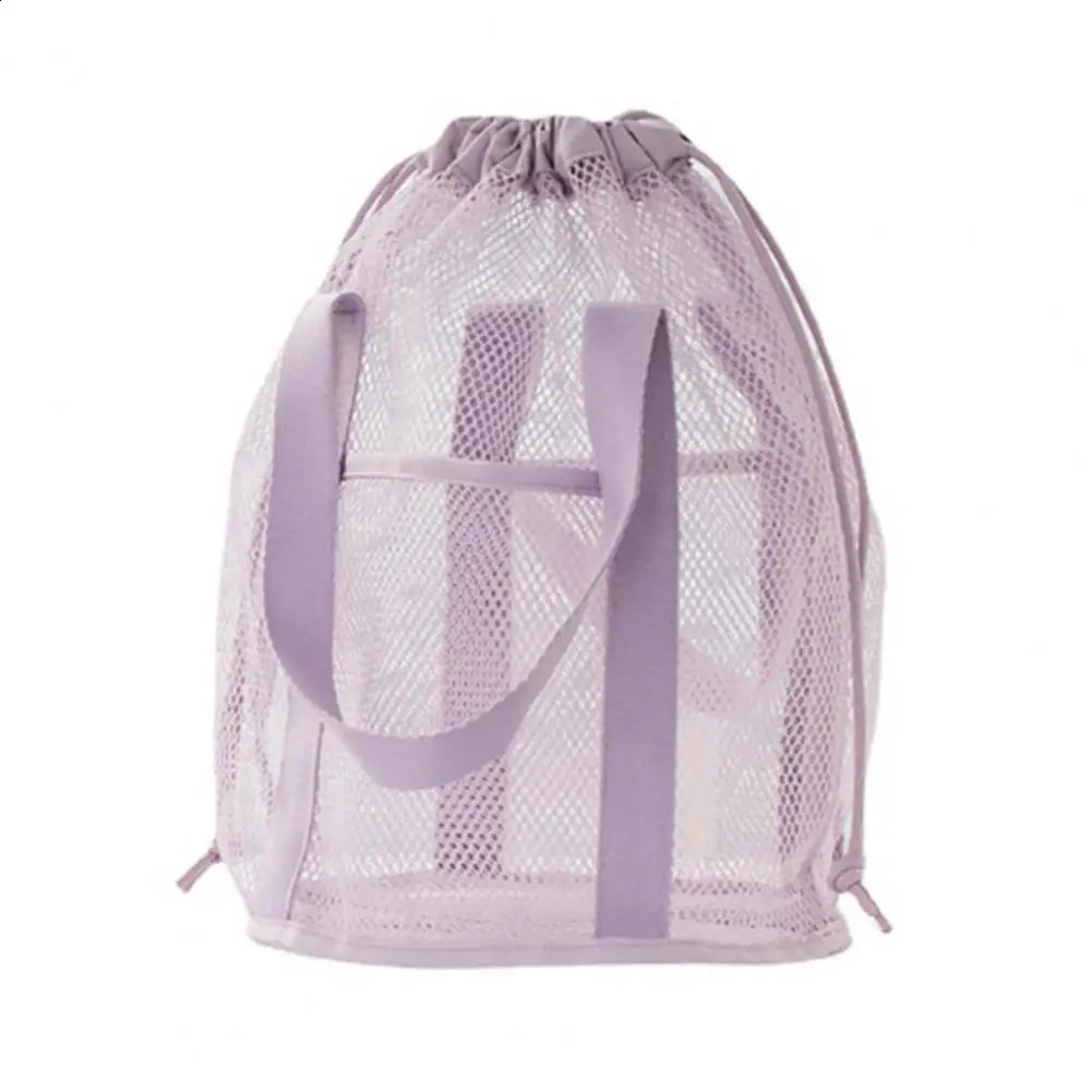 Travel Toiletry Bag Shower Bag Organizer Capacity Mesh Toiletry Cosmetic Bag Organizer for Travel Foldable for Essentials 250305