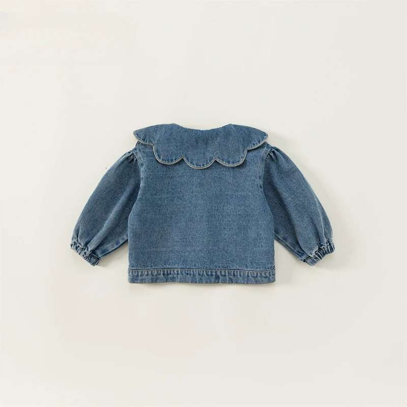 Ddmyshoesvip Denim Jacket Clothes Kids Jackets For Girl Outwear Coat Children Top Infantil Menina Abrigos