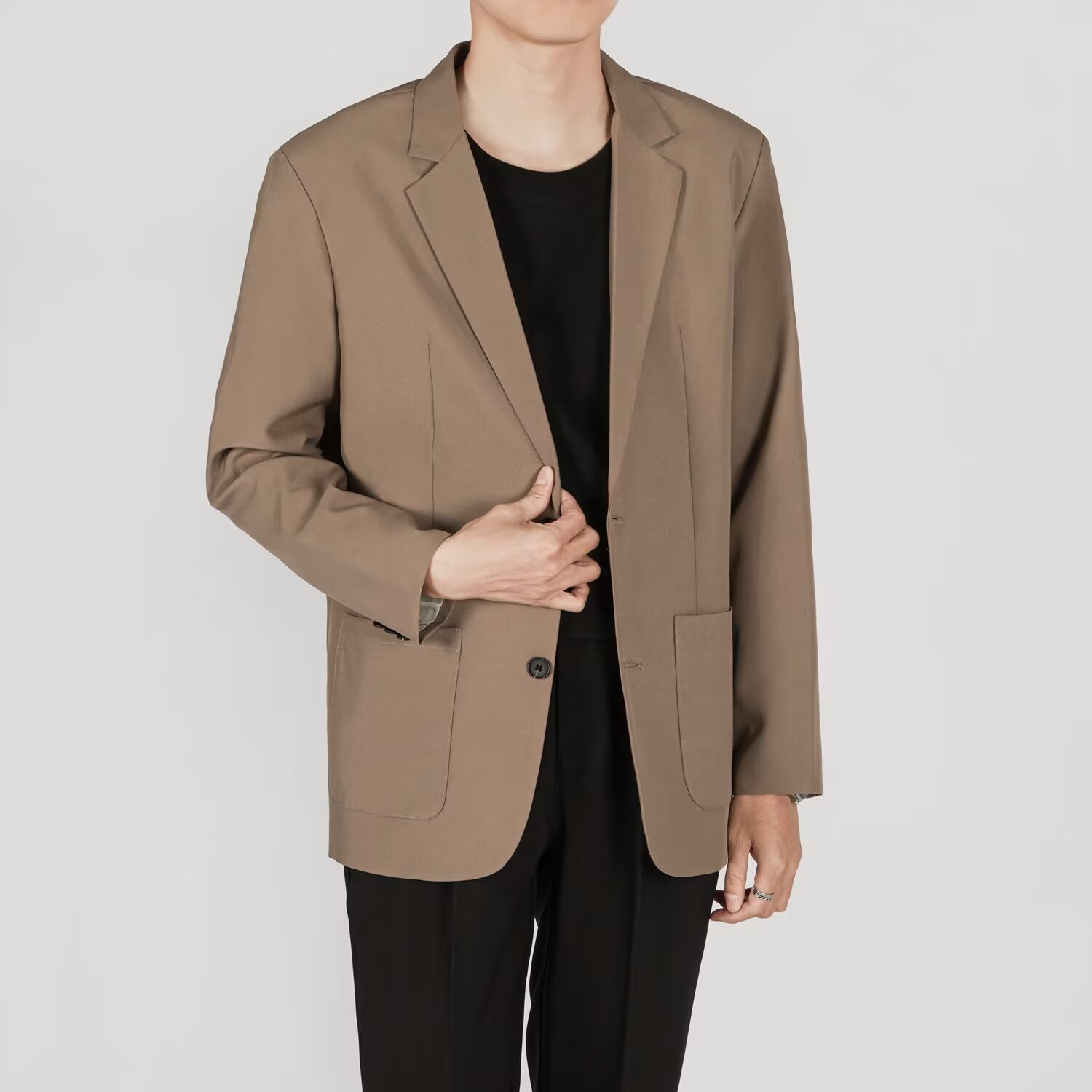 F228Trendy Korean Casual Outfit Collection - Seasonal Suit Sets for Petite Frames