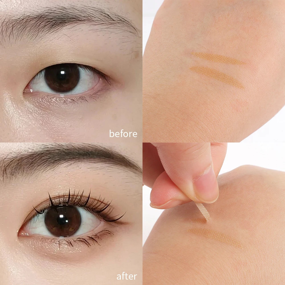 Eyelid Stickers Mesh Breathable Natural Double Eyelid Tape Big Eyes Lift Beige Strips Non-marking Self-adhesive Double Eye Tools 250224