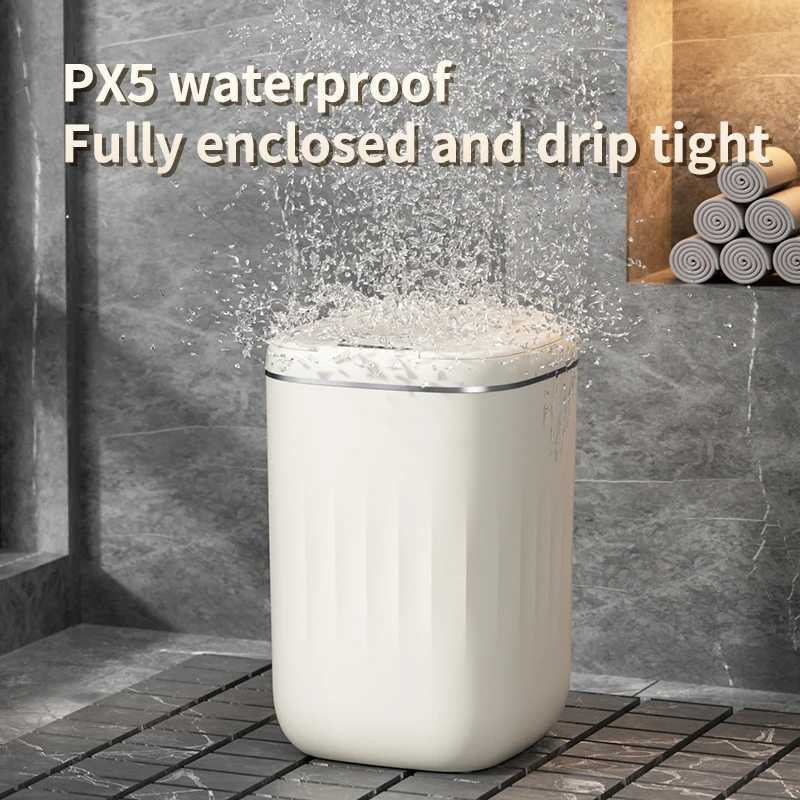 24L Smart Trash Can with UV Light Autatic Sensor Trash Can Smart Garbage for Kitchen Bathroom Toilet Wastebasket with Lid Y250301