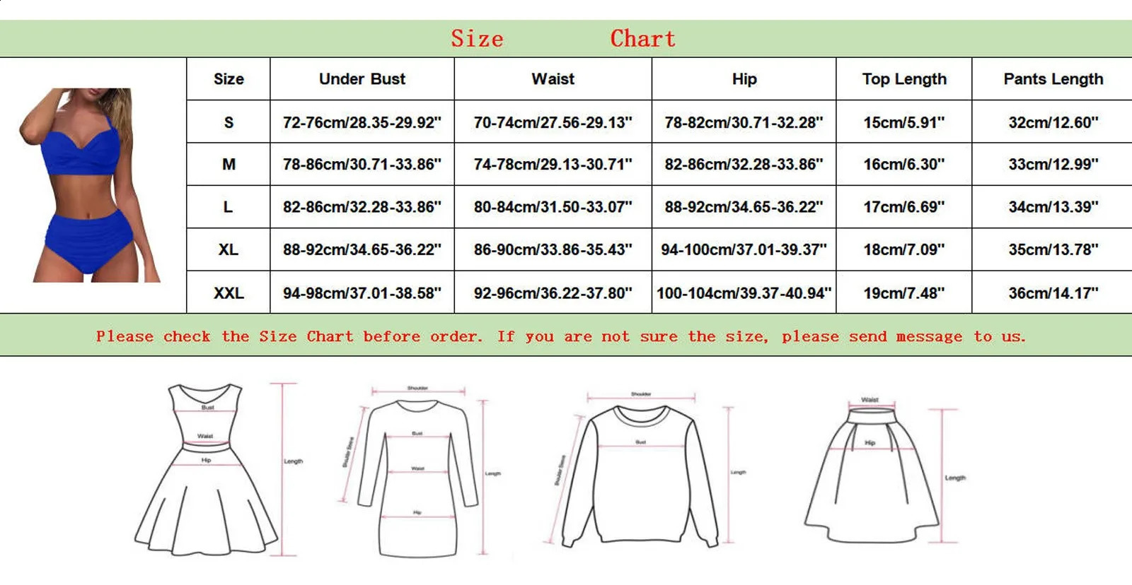 Ladies Vintage Swimsuit Two Piece Retro Halter Ruched High Waist Bikini Set Tankini Swimwear For Women Sumemr swimsuit women 250227