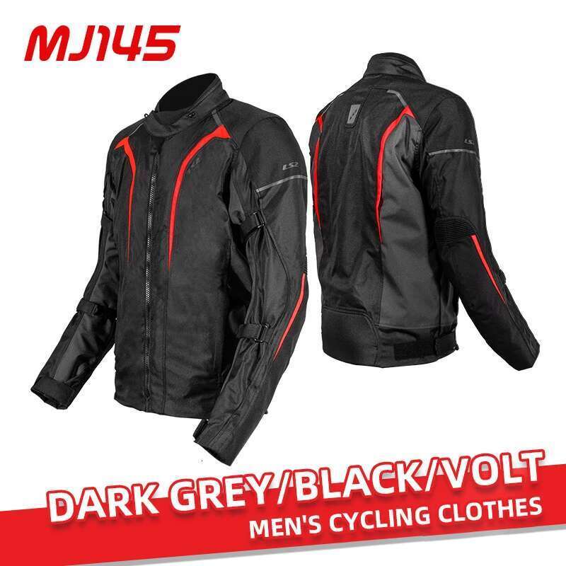 LS2 MP140 motorcycle jacket, motorcycle racing pants, breathable armor, men's and women's off-road soft armor clothing, CE certification