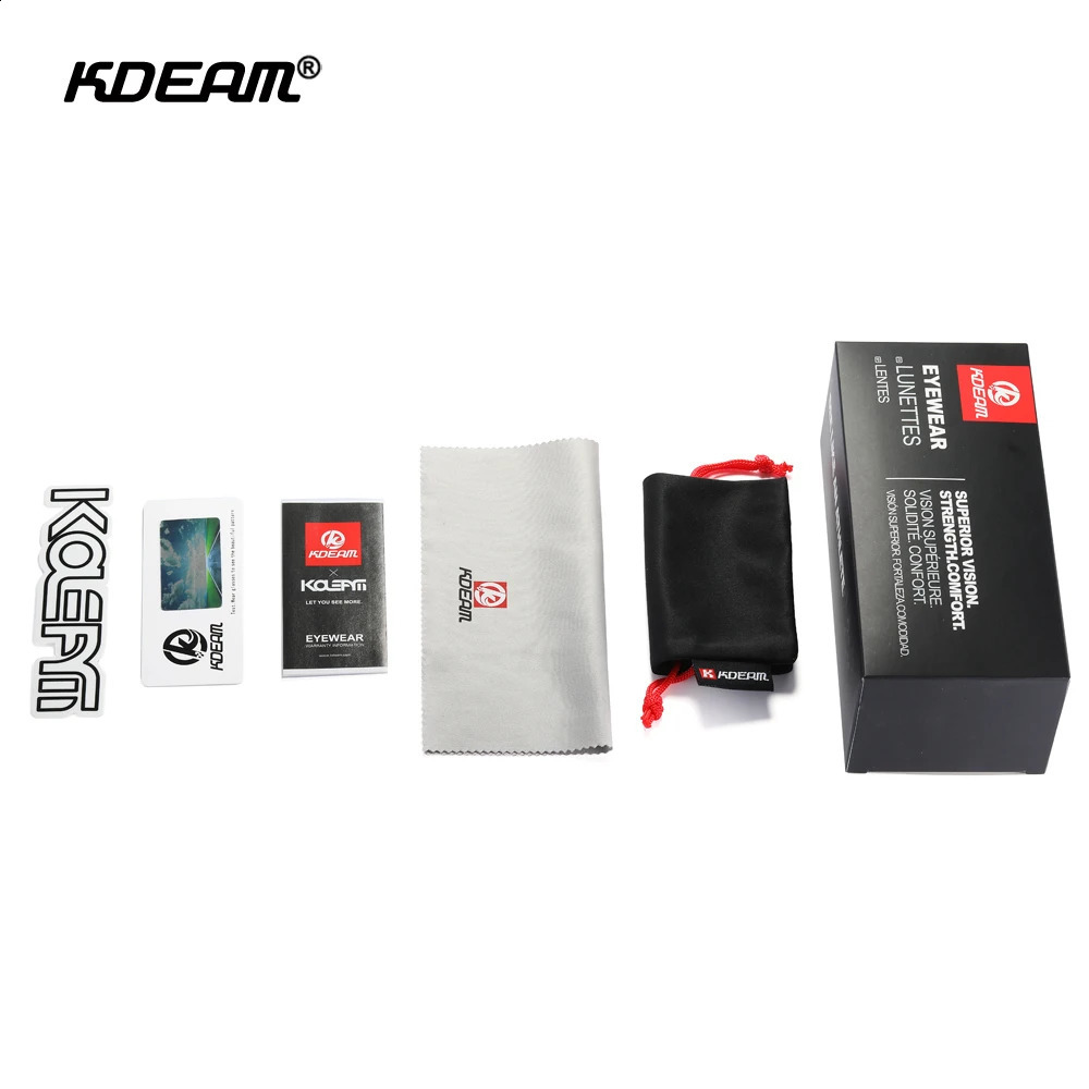 KDEAM Square Mens Polarized Sunglasses Outdoors Lifestyle Coating Sun Glasses Matching Colors With Box 250221