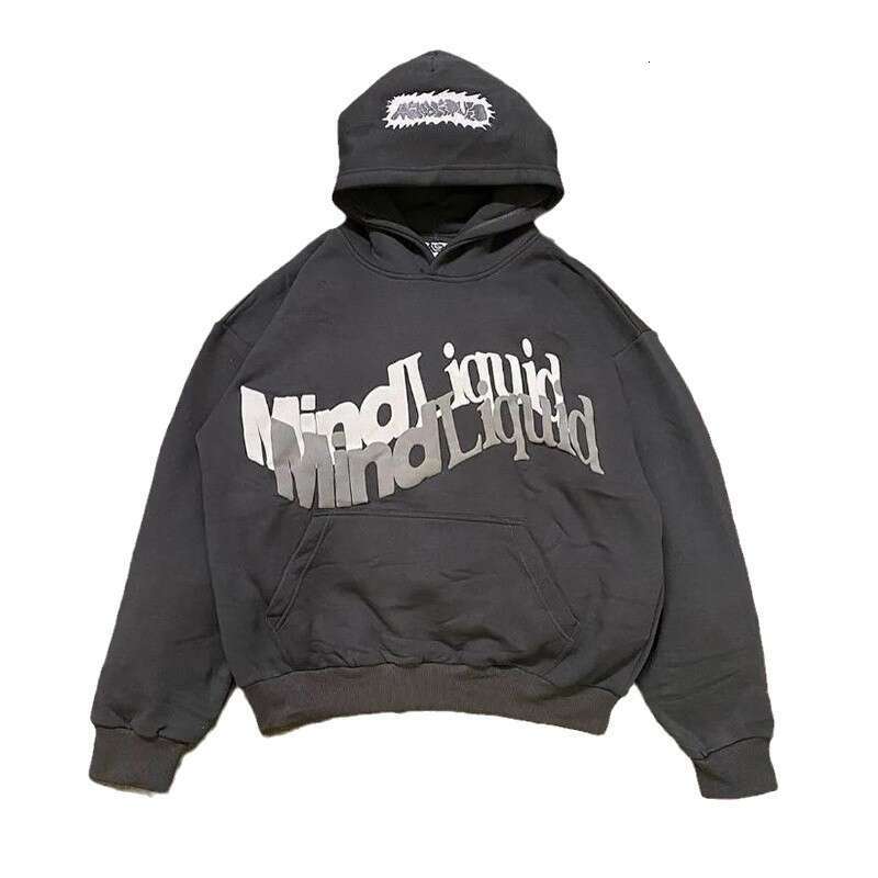 Fashion Letter Printed Men's and Women's Loose Hoodie gift for man