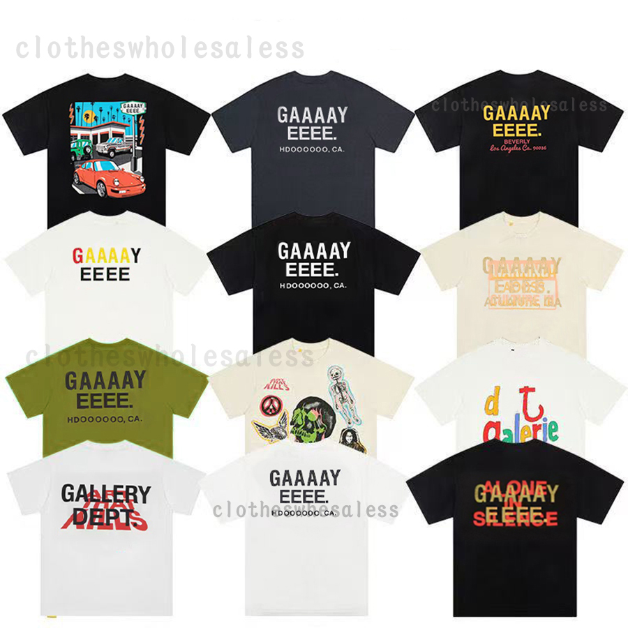 t shirt American vintage designer t shirt Classic lettering base slogan print shirt High street loose crewneck tshirt Multi-style shorts EU size S-XL