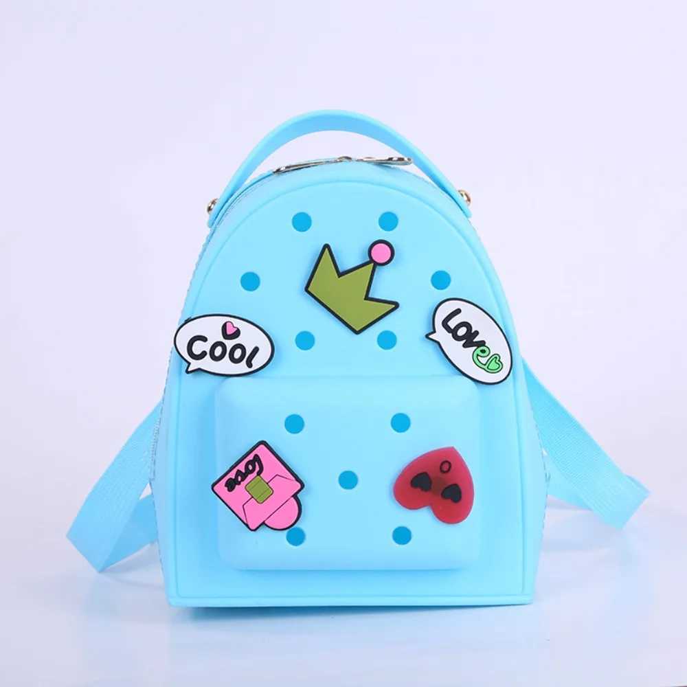 Creative DIY EVA Bogg Backpack Sandproof Summer Hole Beach Bag Shodbag Portable Travel Storage Bag Gif for Kids Y250228