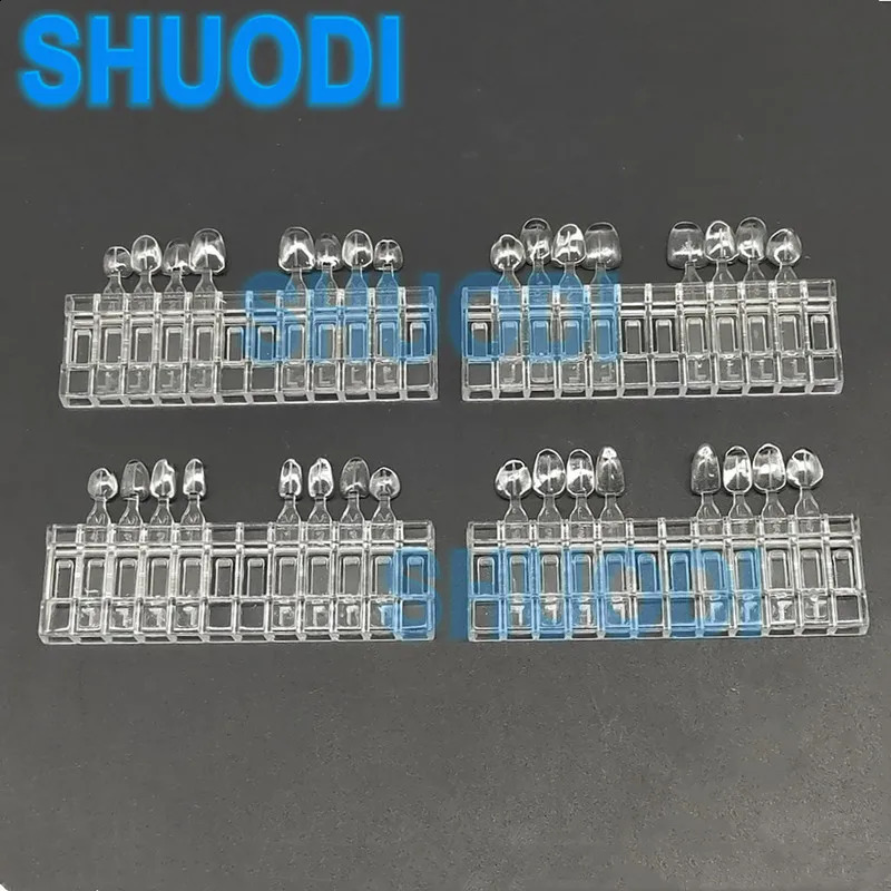 32pcs/set Dental Veneers Mould Autoclave Composite Resin Mold Light Cure Fast Quick Anterior Front Teeth Whitening Tools 250228
