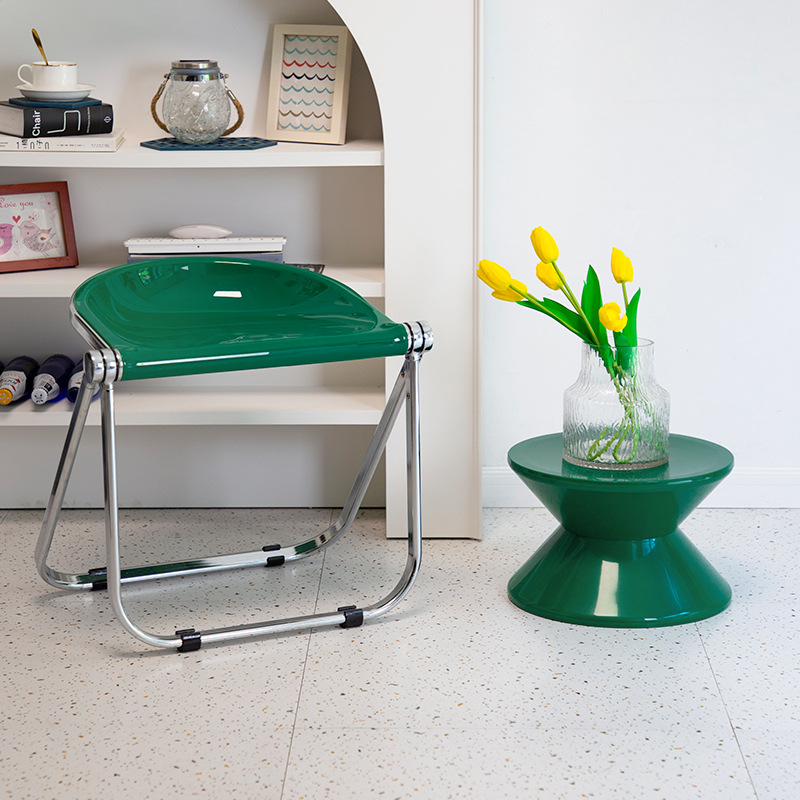 Nordic shoe-changing stool door household living room stool simple children plastic stool creative ins round stool